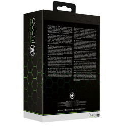 Ouch! Glow Harnais phosphorescent Cross Glow Noir-Vert Néon